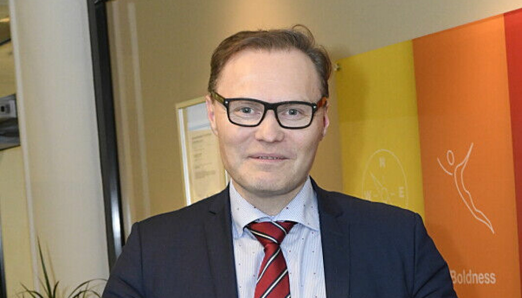 VIKTIG: Avtalen med Nortura er av stor strategisk betydning for Capgemini, med Jens Middborg, administrerende direktør i Capgemini Norge. (Foto: Ahlert Hysing)