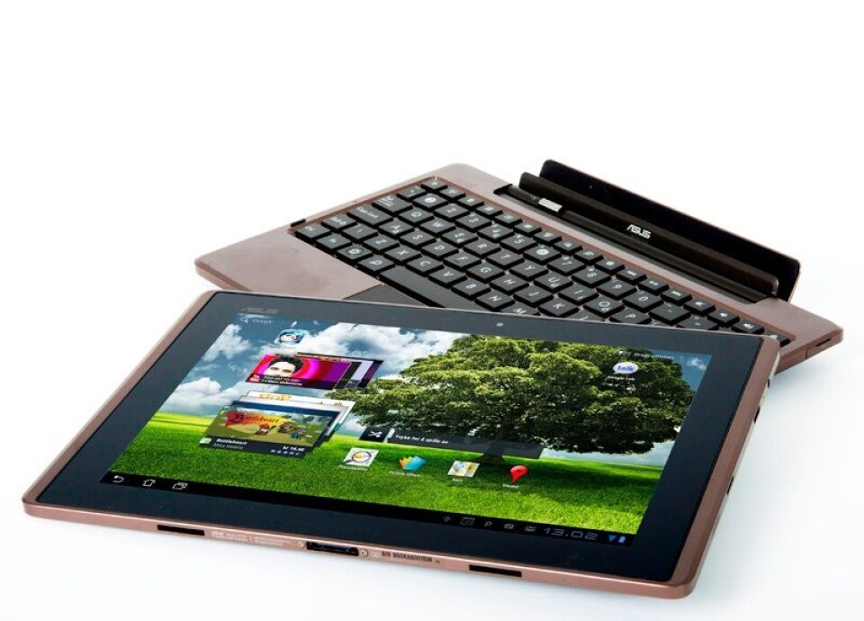 TEST: Asus Eee Pad Transformer - Bærbar og nettbrett i ett
