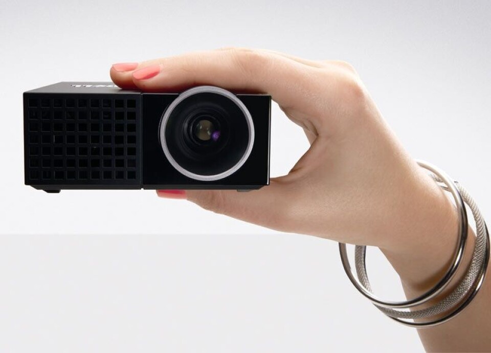 Test: Dell M109S: Snerten miniprojektor