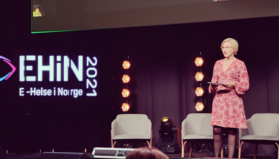 ENGASJERT: Vår nye helseminister Ingvild Kjerkol er en erfaren helsepolitiker, og Computerworld fikk snakke med henne under Ehin-konferansen på Hellerudsletta. ENGASJERT: Vår nye helseminister Ingvild Kjerkol er en erfaren helsepolitiker, og Computerworld fikk snakke med henne under Ehin-konferansen på Hellerudsletta.