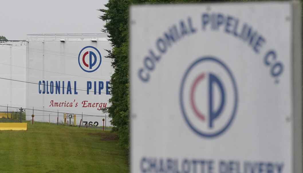 UNDER ANGREP: Colonial Pipeline-angrepet fikk enorme konsekvenser i USA.(Foto: AP Photo/Chris Carlson)