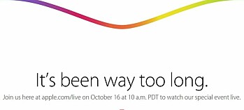 Apple direktesender torsdagens event