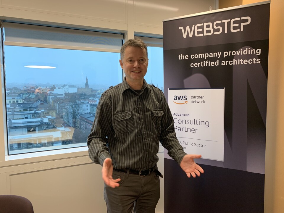 POPULÆR: Anders Bjørnestad hos Webstep blir hentet inn for å snakke på Amazons sky-konbferanse. (Foto: Webstep) POPULÆR: Anders Bjørnestad hos Webstep blir hentet inn for å snakke på Amazons sky-konbferanse. (Foto: Webstep)