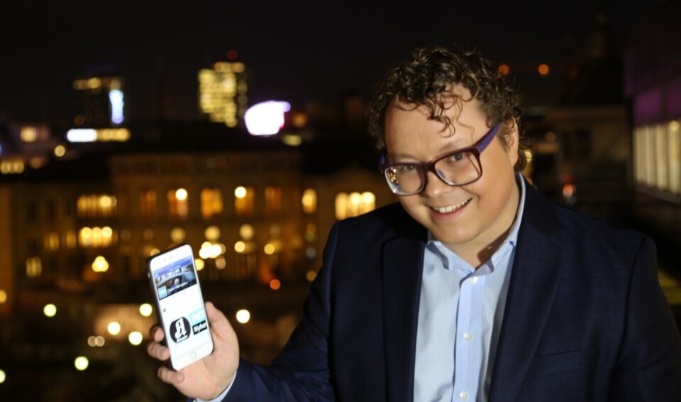 GRUNN TIL BEKYMRING: Magnus Brøyn mener det skal mye til for at unge skal fjerne seg fra en sosial arena som Snapchat (Foto: Coxit)