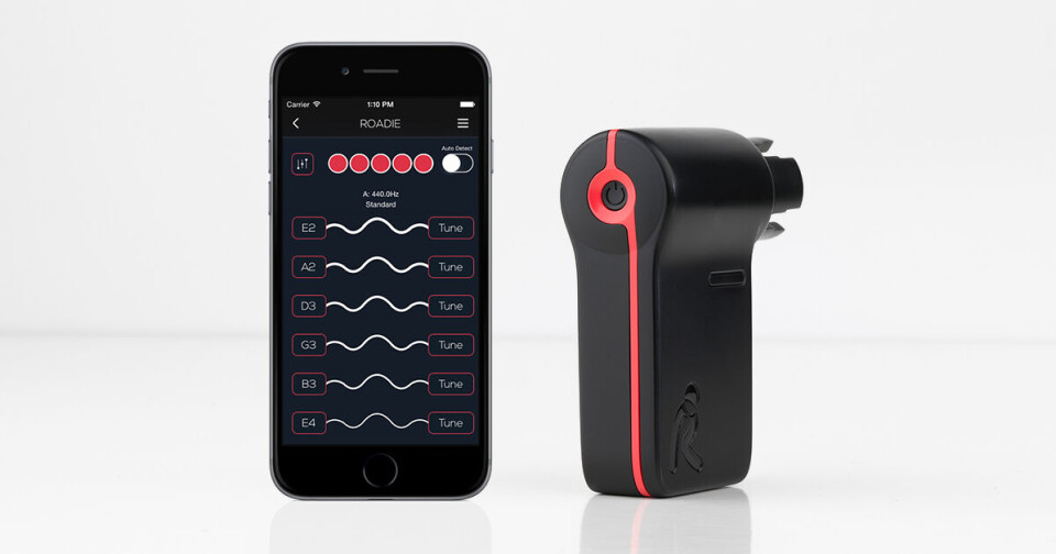 ROADIE: Automatisk gitarstemmer med iPhone-app.