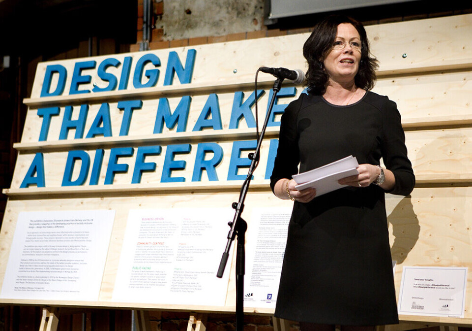 LIKE MULIGHETER: Universelt utformede løsninger bidrar til økt inkludering, likeverd og like muligheter, sier inkluderingsminister Solveig Horne. (Foto: Norsk design- og arkitektursenter )