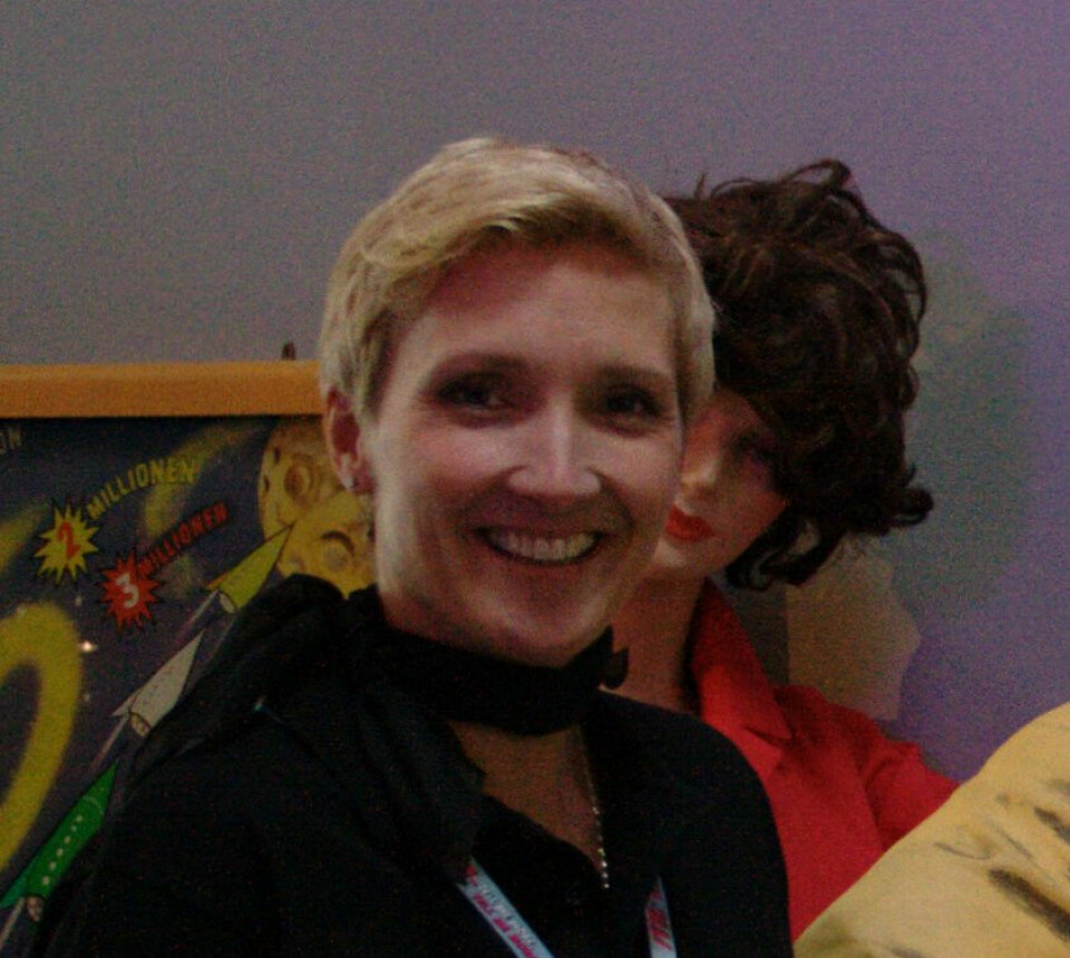 Konferansegeneral Anne Kristine Næss. Bildet er tatt på ITSMF-konferansen 2014.