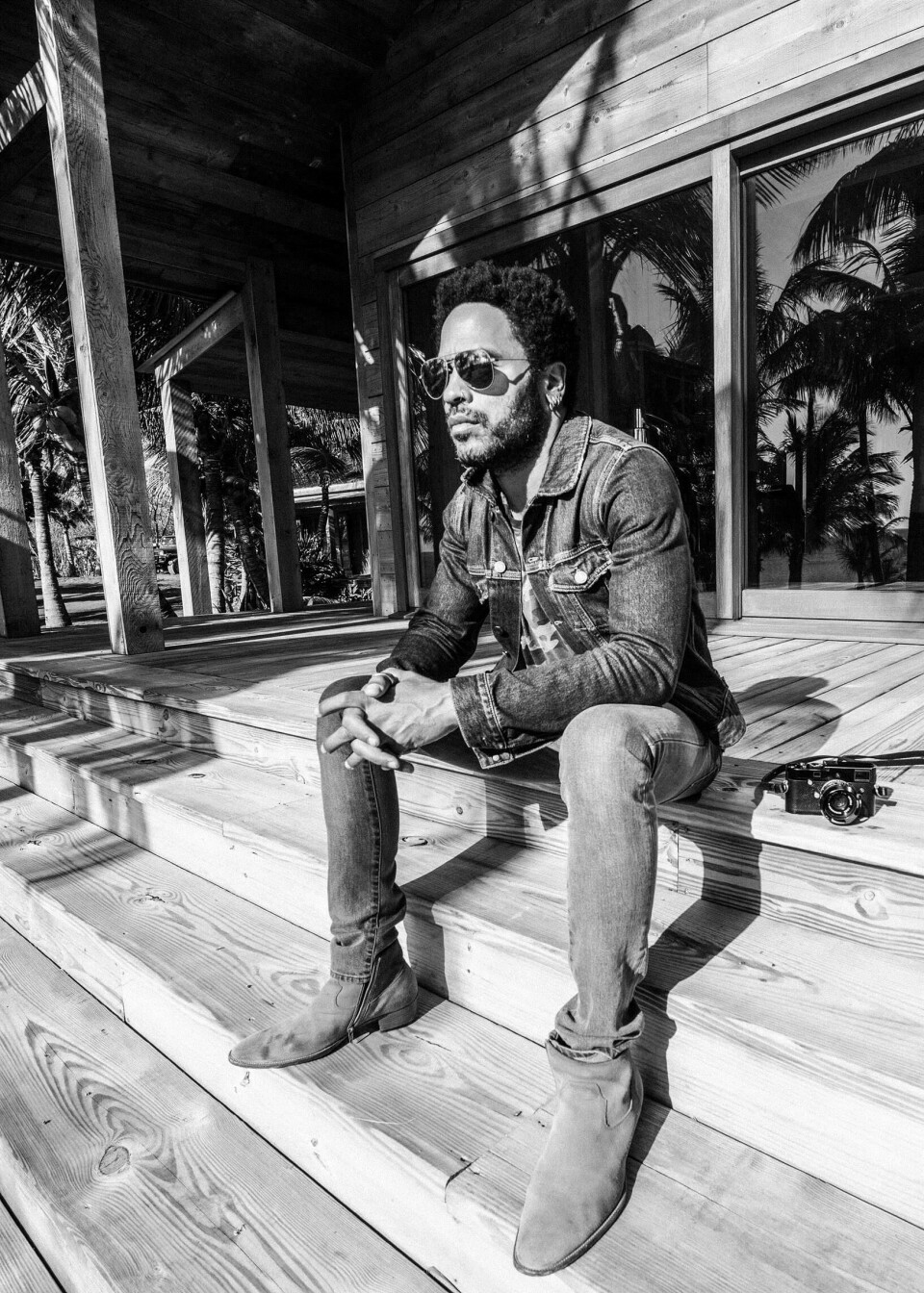 LEICA-FOTOGRAF: Artist og designer Lenny Kravitz. LEICA-FOTOGRAF: Artist og designer Lenny Kravitz.