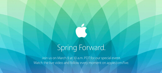 Apple varsler lansering 9. mars
