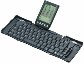 Gode, gamle Palm-tastaturer for omreisende selgere (her fra Targus).