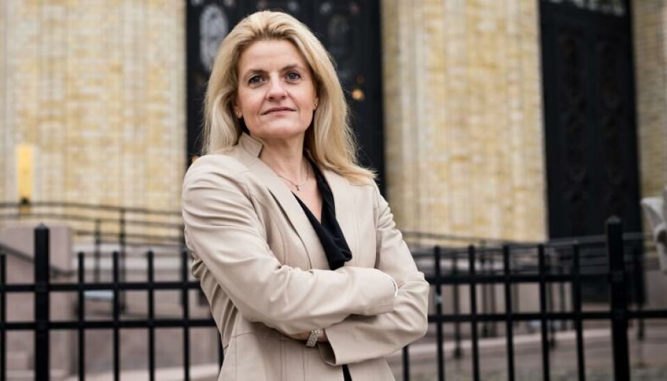 Inger Lise Blyverket er direktør i Forbrukerrådet, og kommenterer om personvern. (Foto: John Trygve Tollefsen)