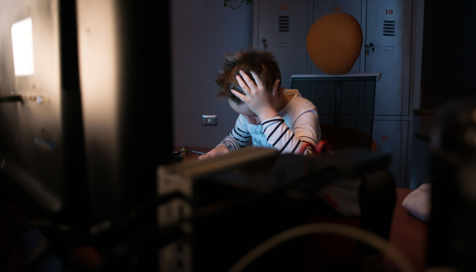 USIKKER: Barn kan enkelt kontaktes på nett via epostadresser gitt av skoleeier. USIKKER: Barn kan enkelt kontaktes på nett via epostadresser gitt av skoleeier.