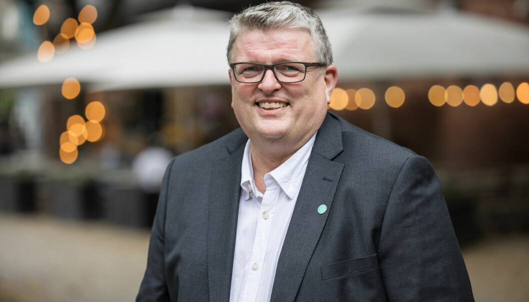 POSITIV UTVIKLING: Tekna-president Lars Olav Grøvik er fornøyd med lønnutviklingen til Teknas medlemmer. (Foto: Knut Neerland)