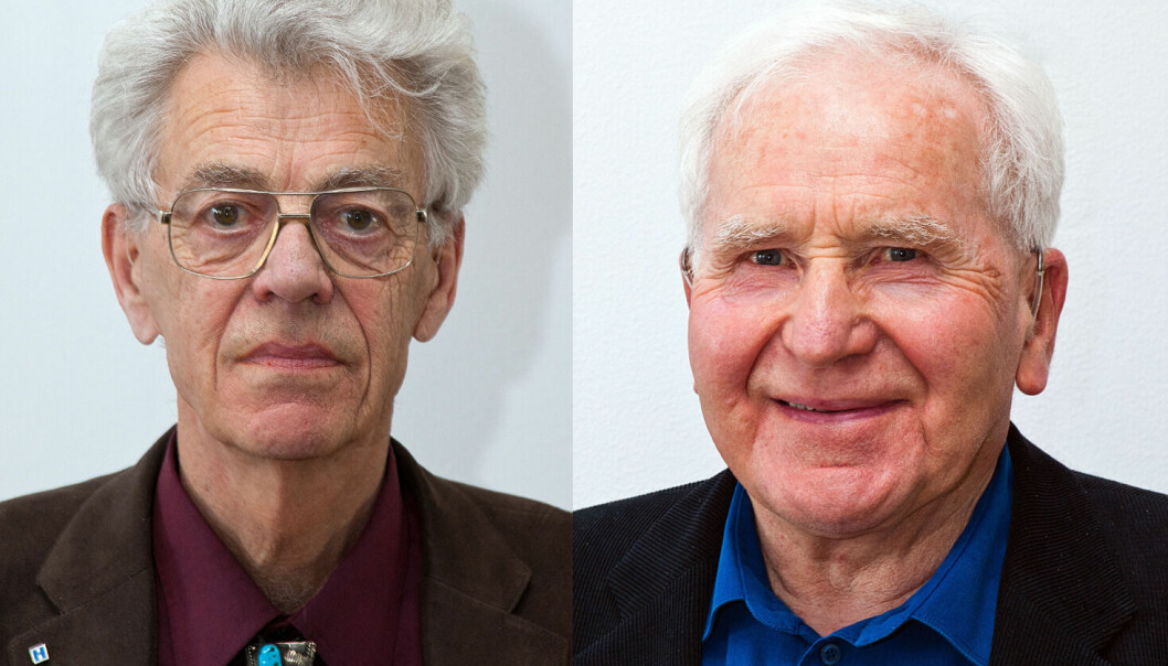 PRISVINNERE: Pål Spilling og Yngvar Lundh er posthumt innlemmet i Internet Hall of Fame.