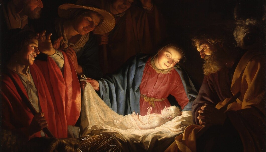 Gerard van Honthorst - Adoration of the Shepherds (1622)