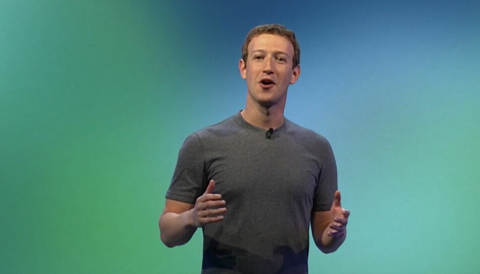 MAKTSPILL: Mark Zuckerberg og Meta dytter kundene foran seg i kampen mot EU. (Foto: Facebook)