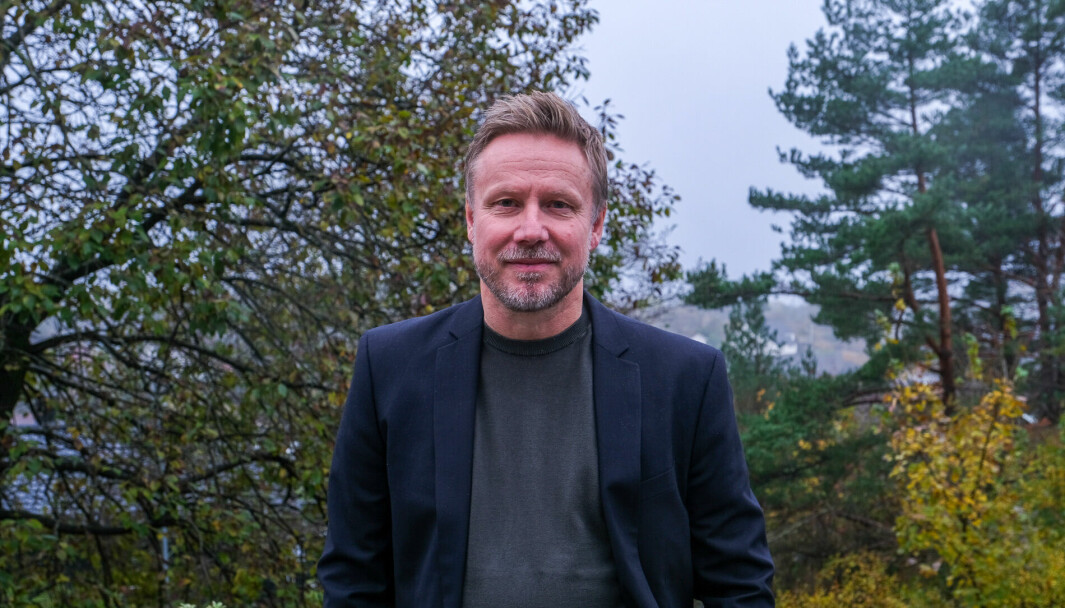 VANT LÅNEKASSEN: Ole Petter Saxrud, administrerende direktør Atea Norge. (Foto: Jonas Mathiassen)