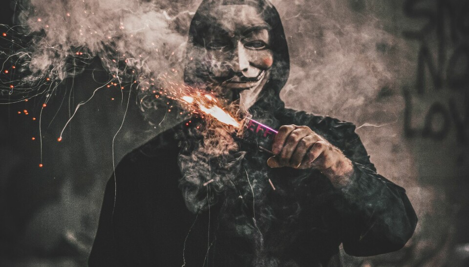 ANONYME: Hackergruppen Anonymous har tatt et tydelig standpunkt i konflikten mellom Russland og Ukraina. (Foto: Unsplash)