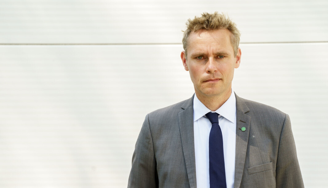 FRYSER SAMARBEID: Forsknings- og høyere utdanningsminister Ola Borten Moe (Sp) fryser de fleste samarbeid med Russland om forskning og utdanning som følge av krigen i Ukraina. (Foto: Torstein Bøe / NTB) FRYSER SAMARBEID: Forsknings- og høyere utdanningsminister Ola Borten Moe (Sp) fryser de fleste samarbeid med Russland om forskning og utdanning som følge av krigen i Ukraina. (Foto: Torstein Bøe / NTB)
