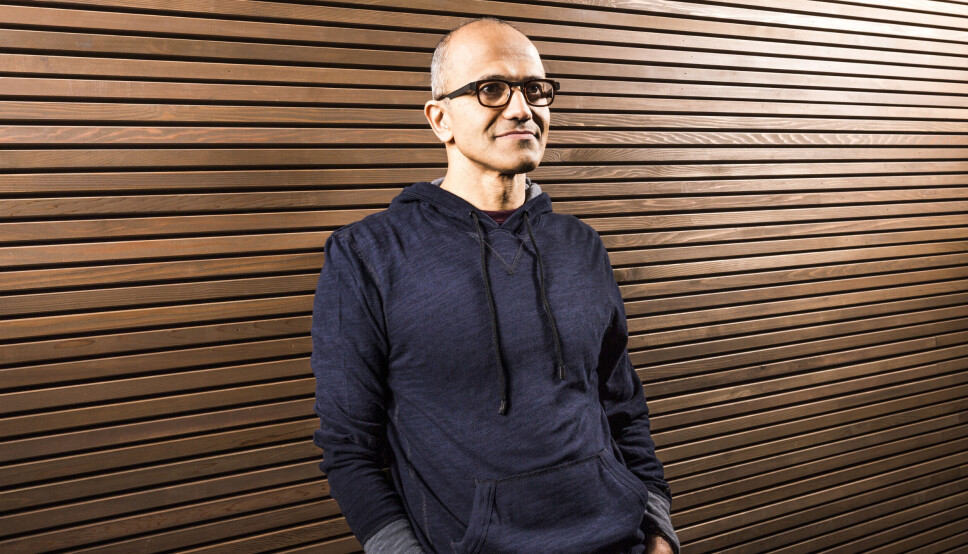 Satya Nadella, konsernsjef i Microsoft (Foto: Microsoft)