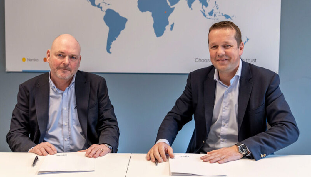 SIKKERT: IoT har et behov for økt sikkerhet. F.v. Per Berg og Per Ove Øyberg. (Foto: Datatek) SIKKERT: IoT har et behov for økt sikkerhet. F.v. Per Berg og Per Ove Øyberg. (Foto: Datatek)