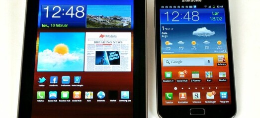 TEST: Samsung Galaxy Tab 7.7 vs Note - Nær perfekte nettbrett