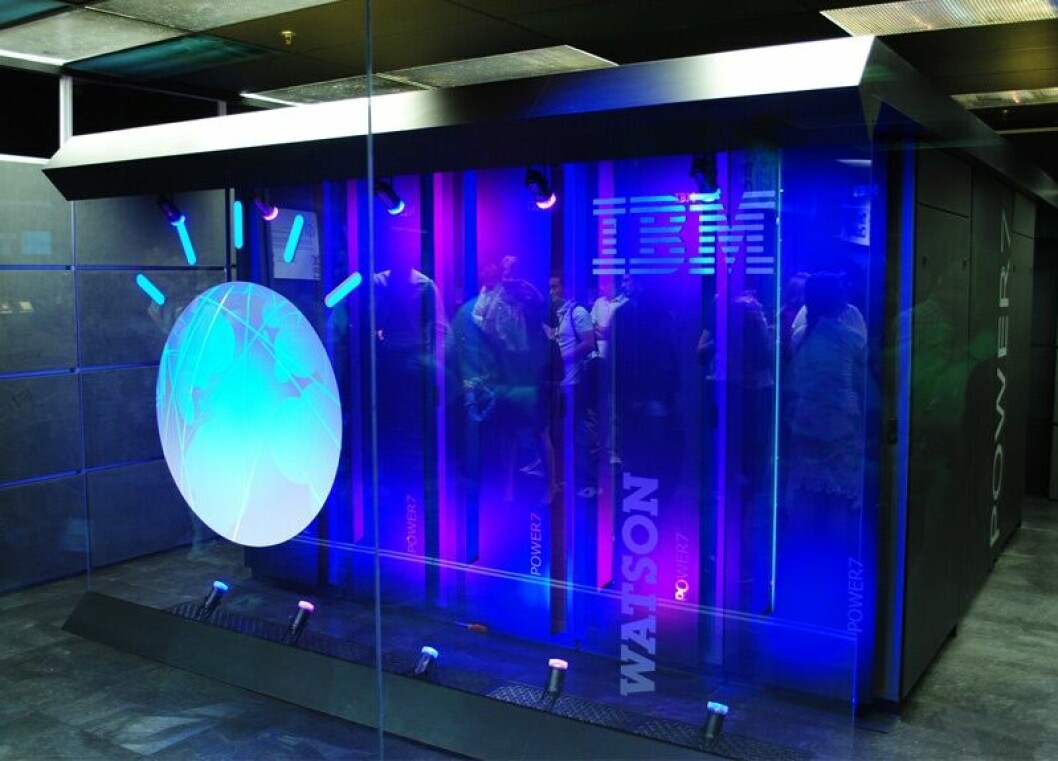 SER BEDRE UT: IBM Watson får tilgang til ny teknologi som nesten betyr at den får et helt nytt syn. Illustrasjon: IBM