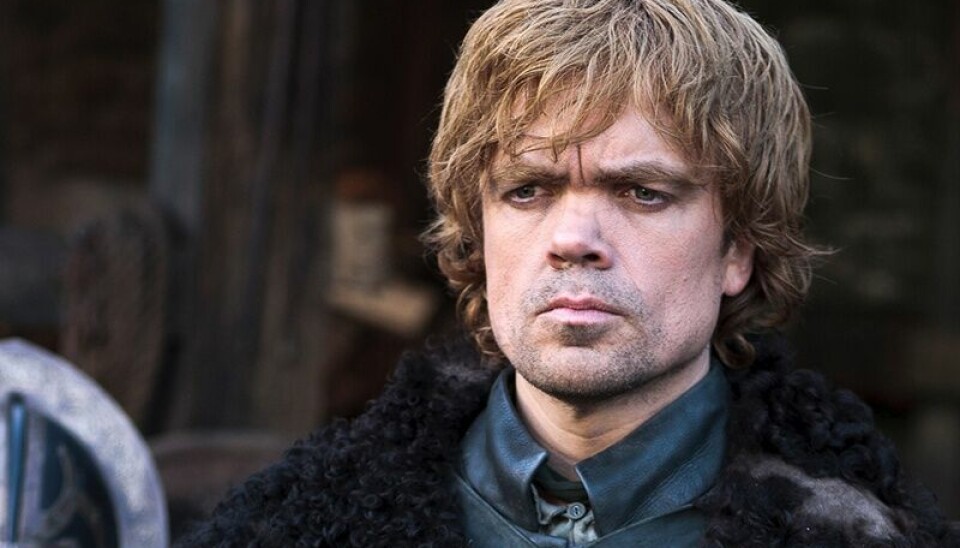 SAKSØKT: Det er ikke Tyrion Lannister i Game of Thrones som er saksøkt, men forfatteren av bøkene 'A song of Ice and fire', historien bak GOT, som sammen med en rekke andre amerikanske forfattere har saksøkt OpenAI. (Foto: HBO)