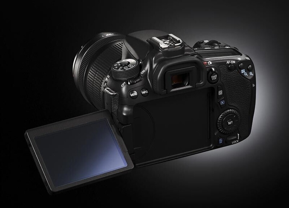 Canon-speilrefleks med rask video-autofokus