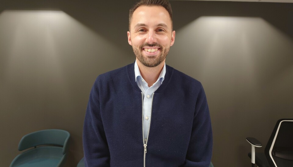 VOKSER: Selv om flere har behov for å skalere ned, vokser virksomheten til Amazon Web Services med 40 prosent på verdensbasis, ifølge nordensjefen Manuel Bohnet. (Foto: Anders Løvøy)