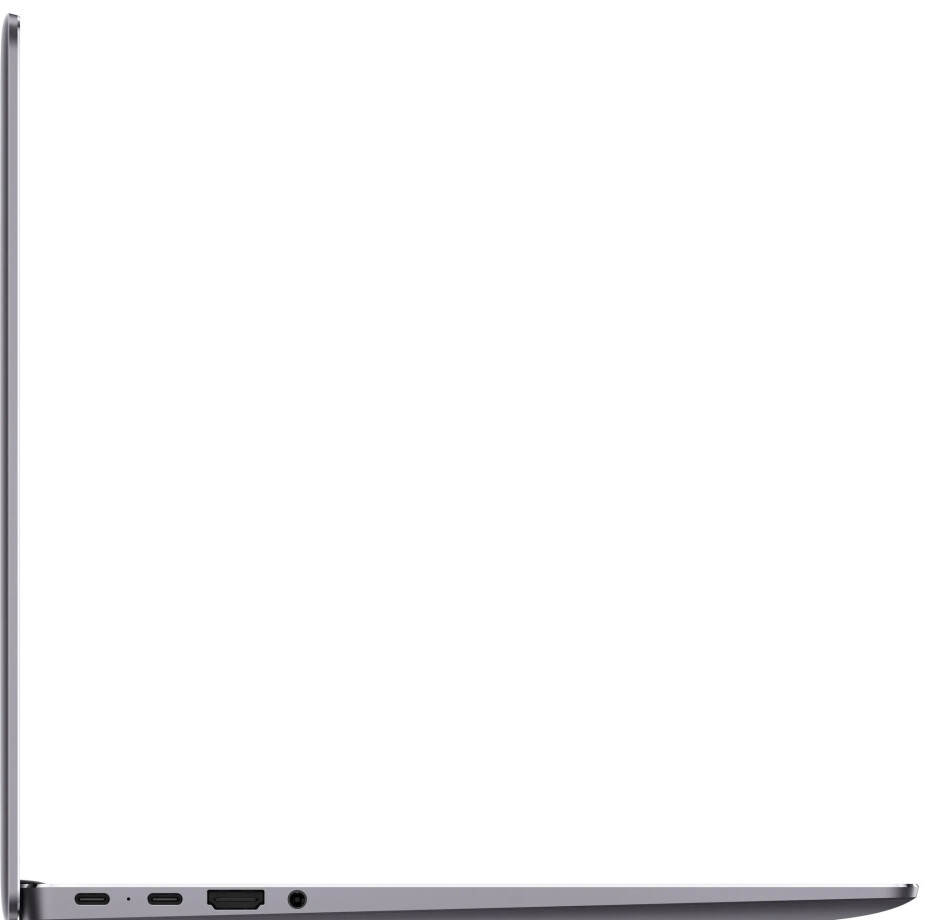 TYNN: Matebook 14 S er tynn og lett, men likevel godt utstyret med Porter. (Foto: Huawei) TYNN: Matebook 14 S er tynn og lett, men likevel godt utstyret med Porter. (Foto: Huawei)
