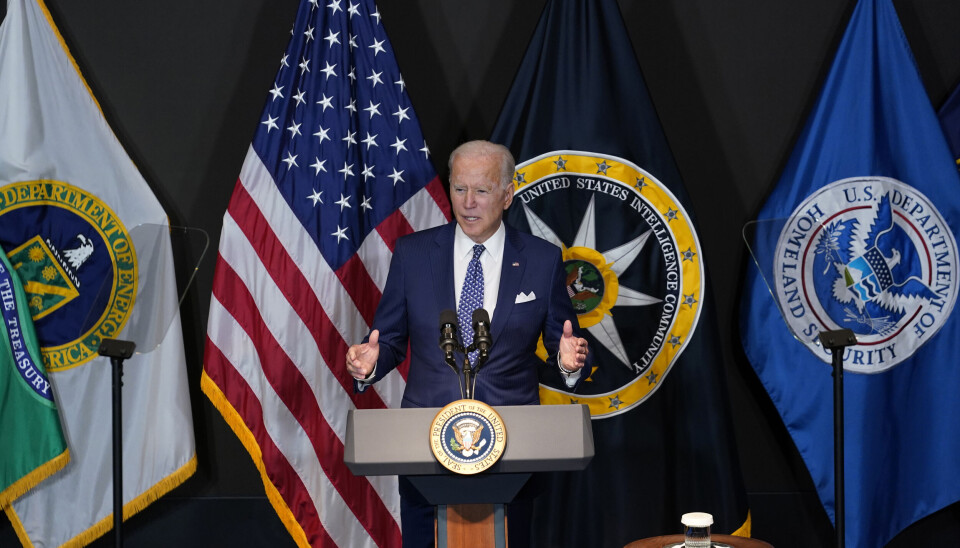 BEKYRMET: President Joe Biden er bekymret for at ny teknologi kan utfordre krypteringen som blir brukt i dag. (Foto: NTB/Susan Walsh) BEKYRMET: President Joe Biden er bekymret for at ny teknologi kan utfordre krypteringen som blir brukt i dag. (Foto: NTB/Susan Walsh)