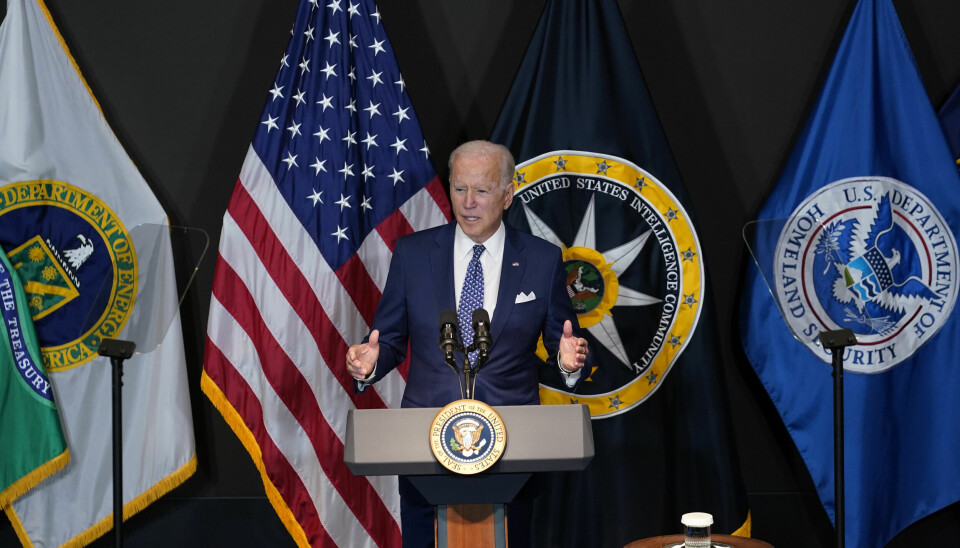 BEKYRMET: President Joe Biden er bekymret for at ny teknologi kan utfordre krypteringen som blir brukt i dag. (Foto: NTB/Susan Walsh)