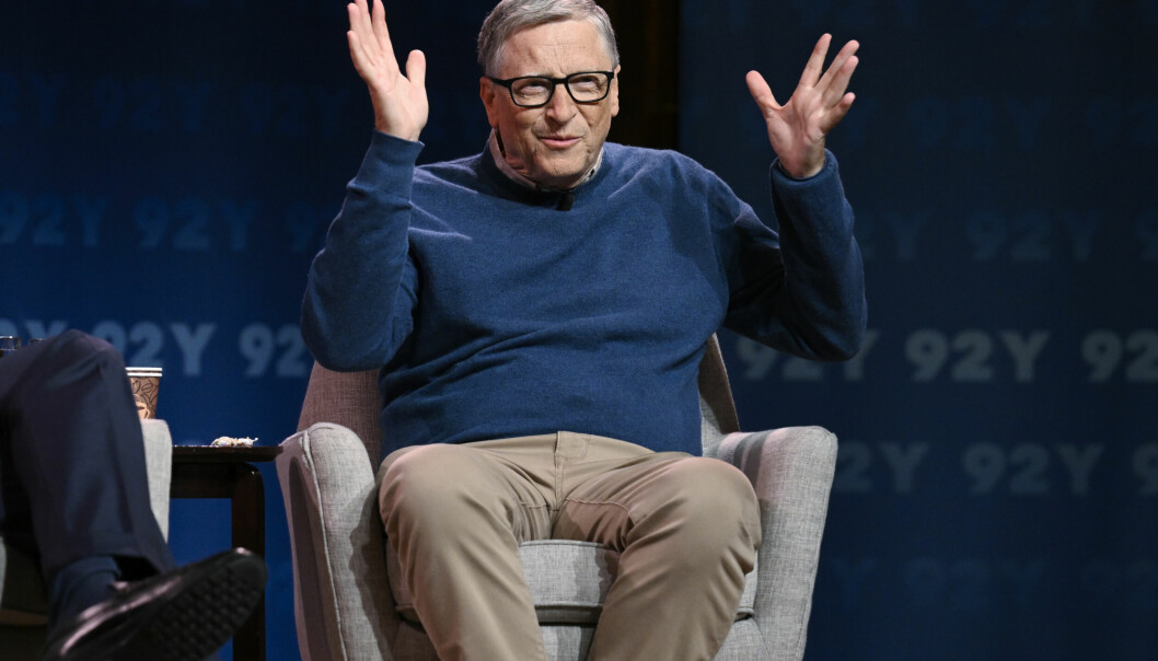 AKTUELL: Bill Gates har akkurat kommet med en ny bok «Hvordan hindre den neste pandemien?». Her er han med på et debattmøte i New York tidligere i uka. (Foto: Evan Agostini / Invision / AP)