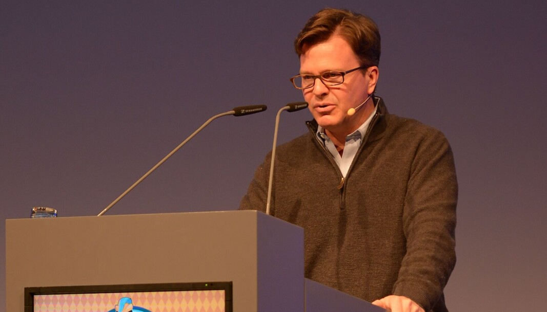 OPEN SOURCE: For å sikre opne source-programvare bedre har Linux Foundation tatt initiativ til en 10 punktsplan. Her ved daglig leder Jim Zemlin. )Foto: Wikipedia) OPEN SOURCE: For å sikre opne source-programvare bedre har Linux Foundation tatt initiativ til en 10 punktsplan. Her ved daglig leder Jim Zemlin. )Foto: Wikipedia)