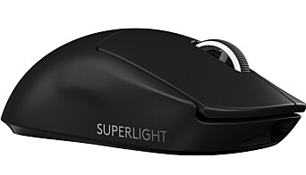 FORSIKTIG: Superlight er en av de absolutt letteste, og beste spillmusene vi har testet. (Foto: Logitech)