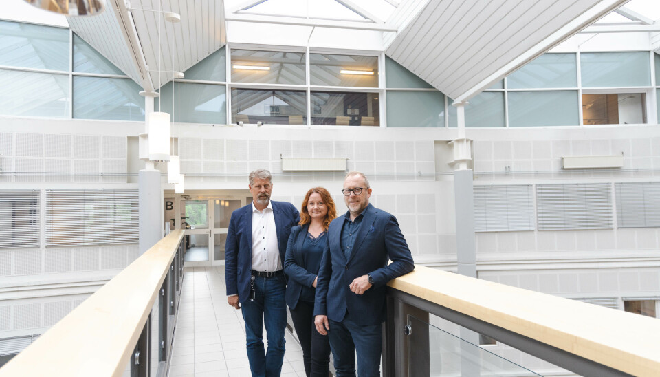 NY AVTALE: Fra venstre Kjetil Bakke (Norconsult), Agnieszka Dylewska (Norconsult) og Espen Felder (Canon) (Foto: Canon) NY AVTALE: Fra venstre Kjetil Bakke (Norconsult), Agnieszka Dylewska (Norconsult) og Espen Felder (Canon) (Foto: Canon)