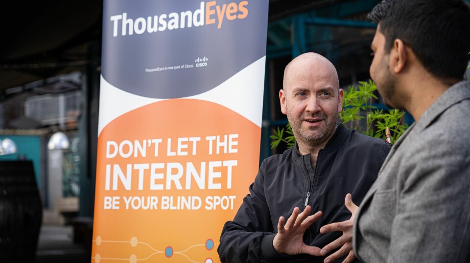 – ThousandEyes gir 360-graders innsyn i internett, skyen og nettverkene applikasjonen kjører på, forteller Kent Heide i Conscia Norge. (Foto: TUM Studio) – ThousandEyes gir 360-graders innsyn i internett, skyen og nettverkene applikasjonen kjører på, forteller Kent Heide i Conscia Norge. (Foto: TUM Studio)