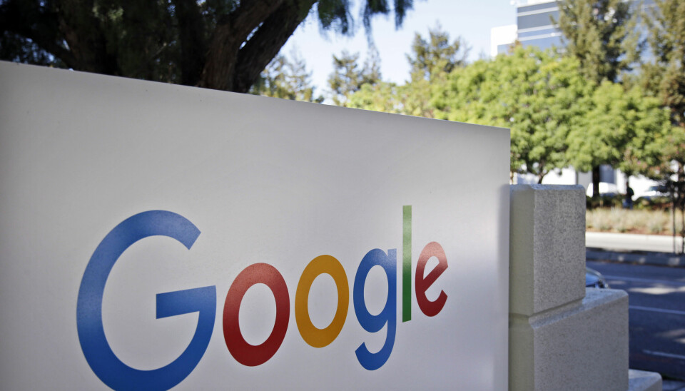 STARTER: I dag starter et omfattende søksmål mot Google i Washington. (Foto: AP Photo/Marcio Jose Sanchez, File)