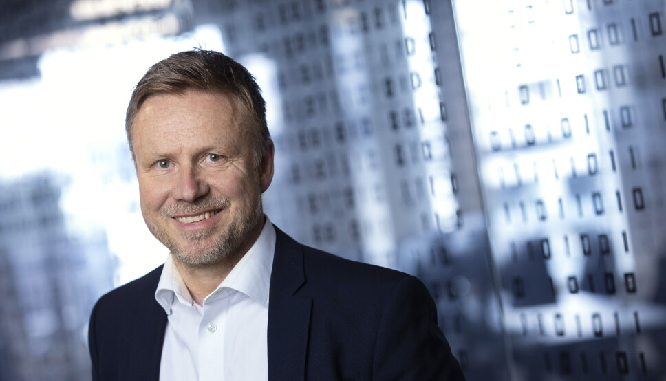 STOLT: Administrerende direktør Ole Petter Saxrud i Atea har landet en ny avtale med Stavanger kommune. (Foto: Sverre Christian Jarild)