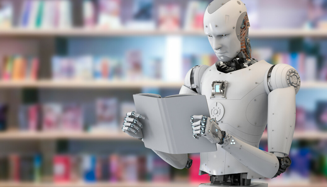 BØKER: Kanskje i fremtiden vil roboter også lese. I mellomtiden får vi gjøre det selv. (Foto: Istock)