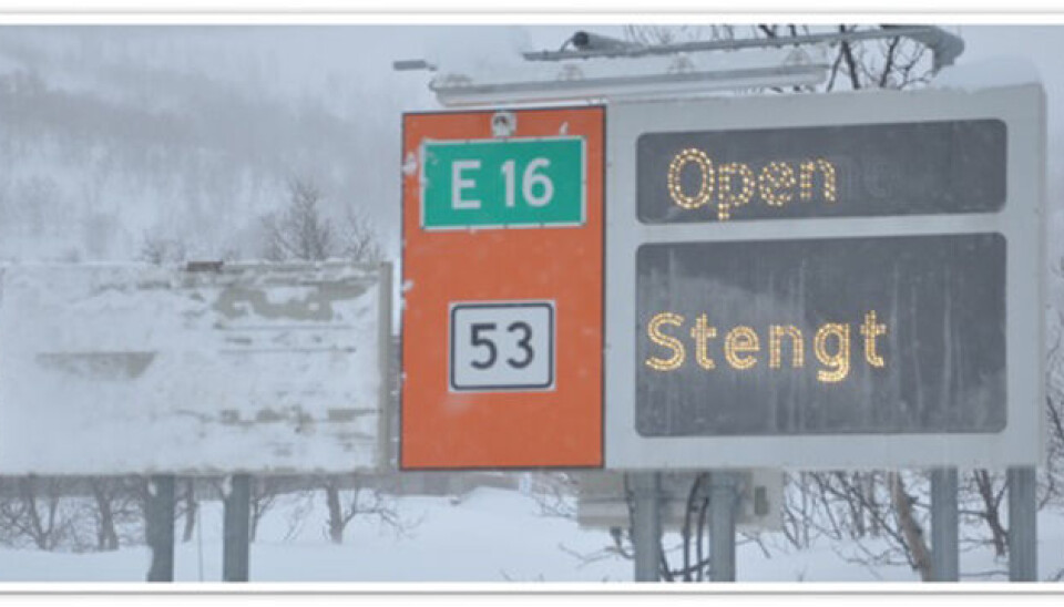 UTVIKLING: Ny teknologi skal gi mer oppetid på Statens vegvesens 23 høyfjellsoverganger over hele landet. (Foto: Statens vegvesen) UTVIKLING: Ny teknologi skal gi mer oppetid på Statens vegvesens 23 høyfjellsoverganger over hele landet. (Foto: Statens vegvesen)