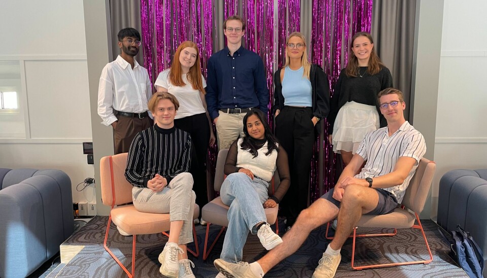 SOMMERJOBB: Studenter på sommerjobb i Netlight. (Foto: Netlight)