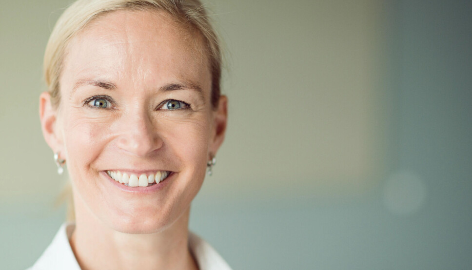 GOD STEMNING: Line Coll er direktør i Datatilsynet og sier det er stas at deres regulatoriske sandkasse får fornyet støtten fra Regjeringen. (Foto: Erik Burås / Studio B13) GOD STEMNING: Line Coll er direktør i Datatilsynet og sier det er stas at deres regulatoriske sandkasse får fornyet støtten fra Regjeringen. (Foto: Erik Burås / Studio B13)