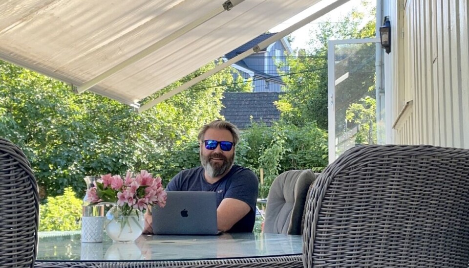 MANGFOLDIG: Et av mange kontor som Marcus Barman i Cisco vil benytte seg av i sommer. (Foto: Privat) MANGFOLDIG: Et av mange kontor som Marcus Barman i Cisco vil benytte seg av i sommer. (Foto: Privat)