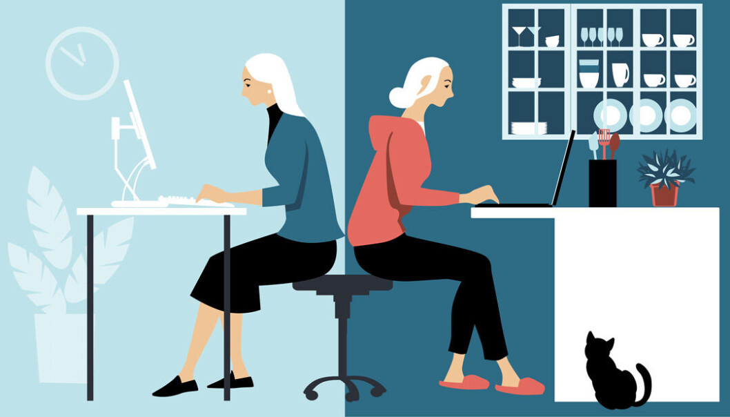 HJEMME BEST: Vi må spørre oss hvorfor så mange foretrekker å jobbe hjemmefra for å konsentrere seg. (Ill.: Istock) HJEMME BEST: Vi må spørre oss hvorfor så mange foretrekker å jobbe hjemmefra for å konsentrere seg. (Ill.: Istock)