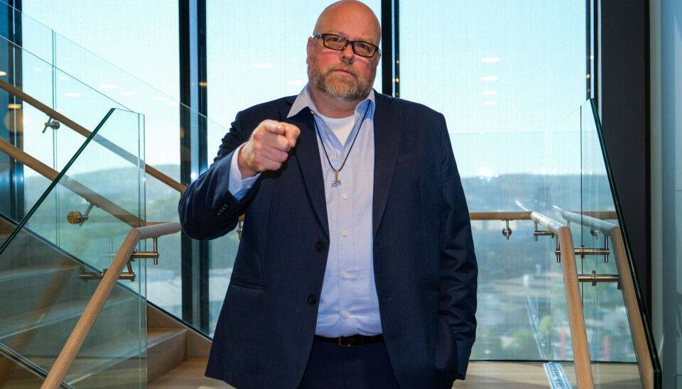 PÅ TVERS: Vi må ha mer samarbeid på tvers, mener Thomas Tømmernes fra Atea. (Foto: Atea)