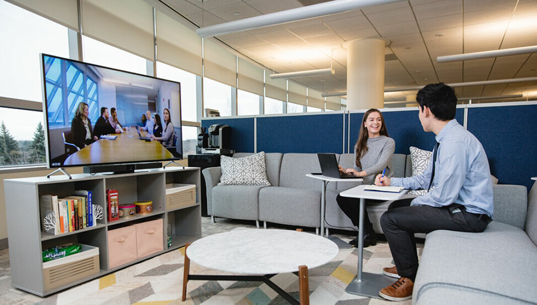 Technology with noise-filtering capabilities are an important part of creating quality hybrid meeting environments. (Photo: Bose)