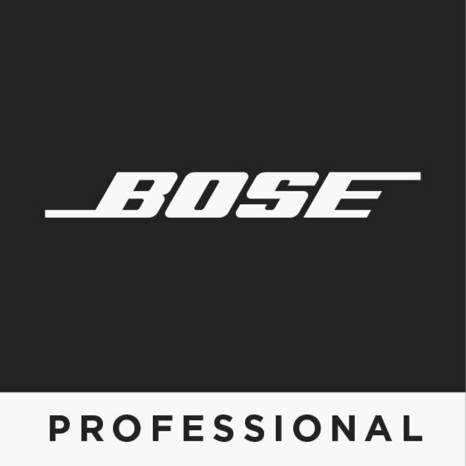 ANNONSEBILAG FRA BOSE PROFESSIONAL ANNONSEBILAG FRA BOSE PROFESSIONAL