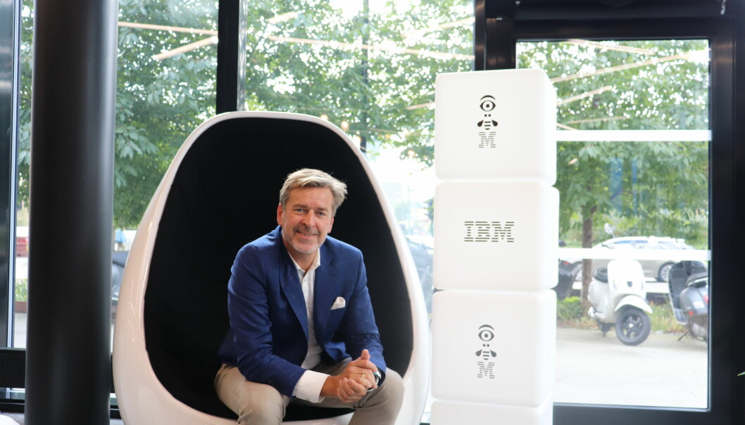 VERDISKAPNING: Sammen med sine partnere vil IBM satse strategisk på sky og kunstig intelligens. (Foto: Elise Lystad)